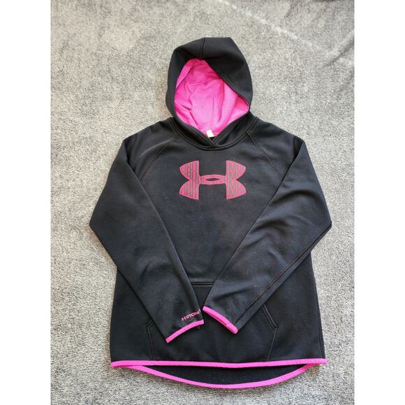 Under Armour Other - Under Armour Girl's Xlarge Black Hoodie Sweatshirt